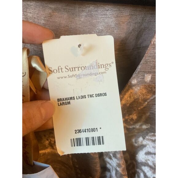 April Cornell | NWT Gold Brocade Babydoll Shift Dress | Large - Picture 4 of 8